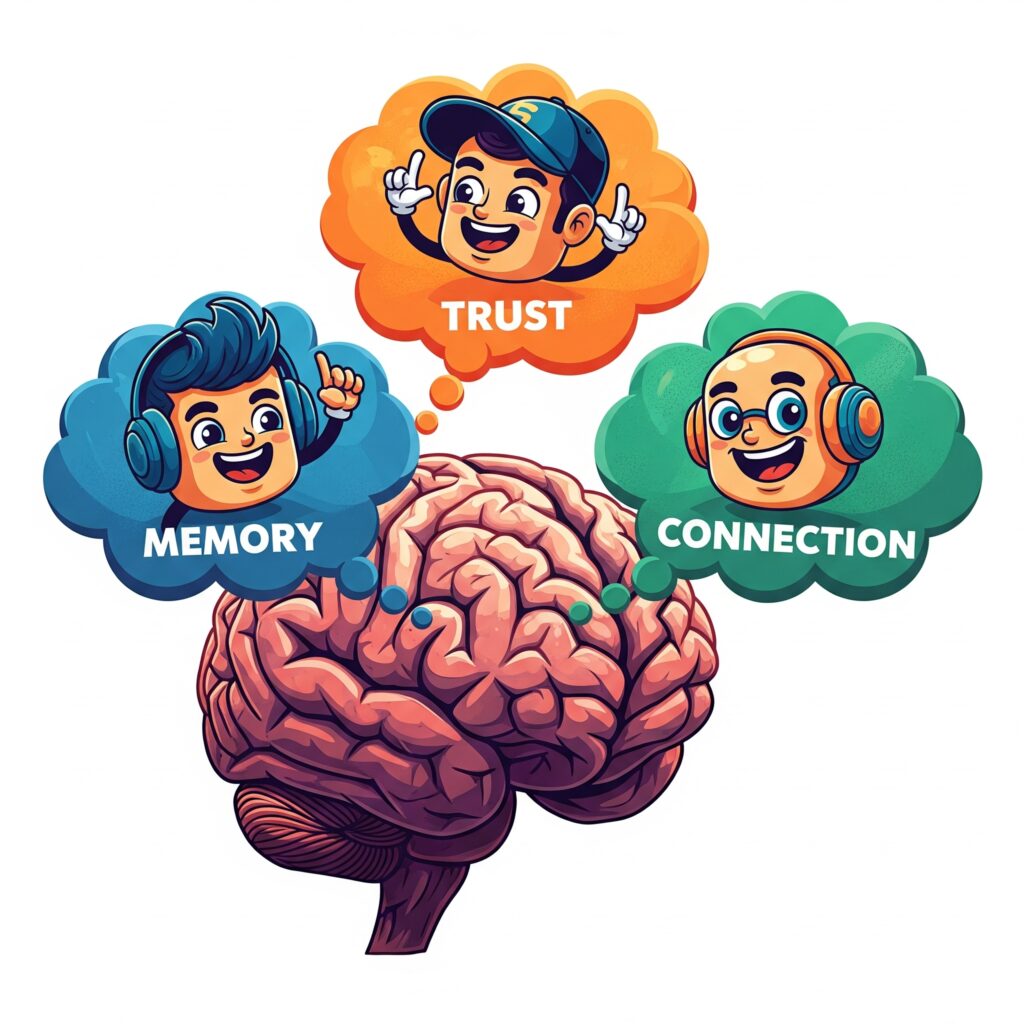 The psychology of mascots: How characters engage our minds and build emotional bonds.